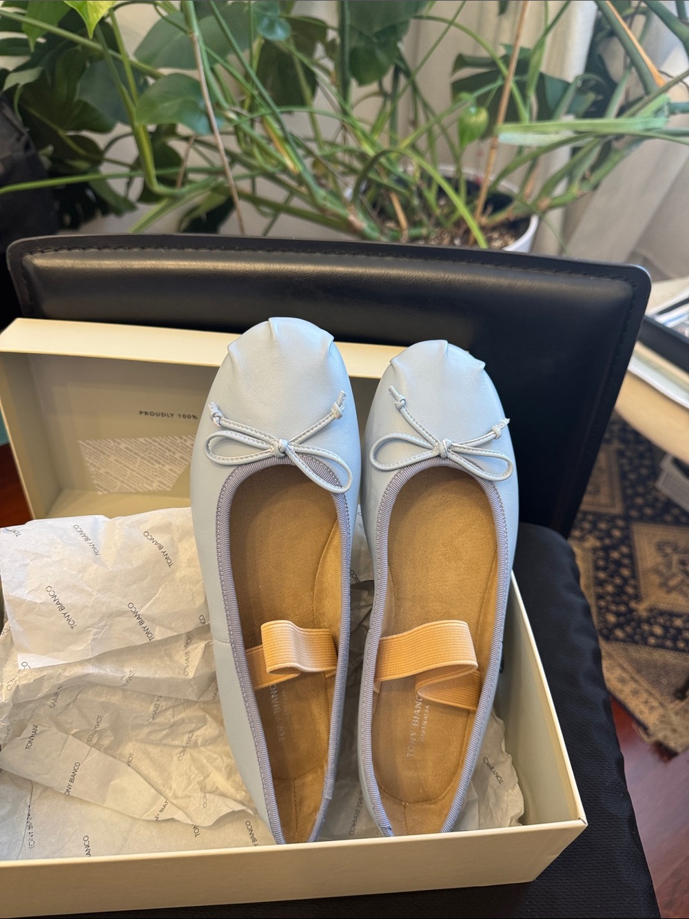 Tony Bianco Ballet Flats - Picture 2 of 5